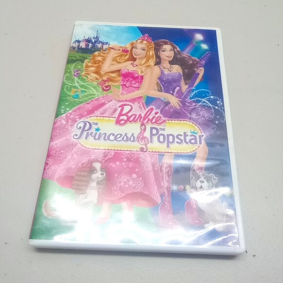 Barbie: The Princess & The Popstar DVD (2012 Animated Musical) - Picture 1 of 3